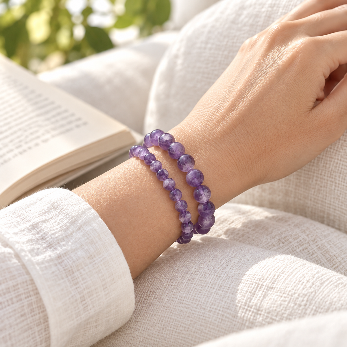 The Muse — Amethyst Bracelet