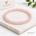 The Romantic — Rose Quartz Bracelet